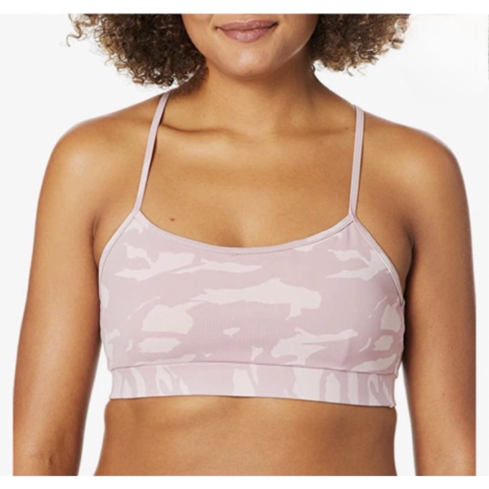 Monrow Sporty Camo Sports Bra